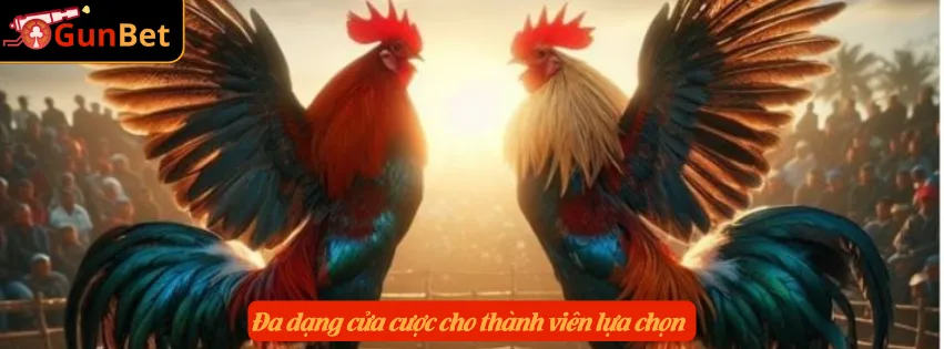 Đa dạng cửa cược cho thành viên lựa chọn