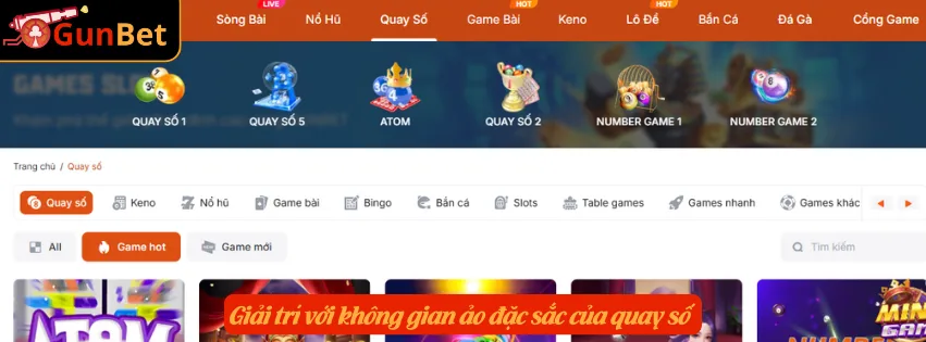 Ảnh minh hoạ: Giải trí với không gian ảo đặc sắc của quay số