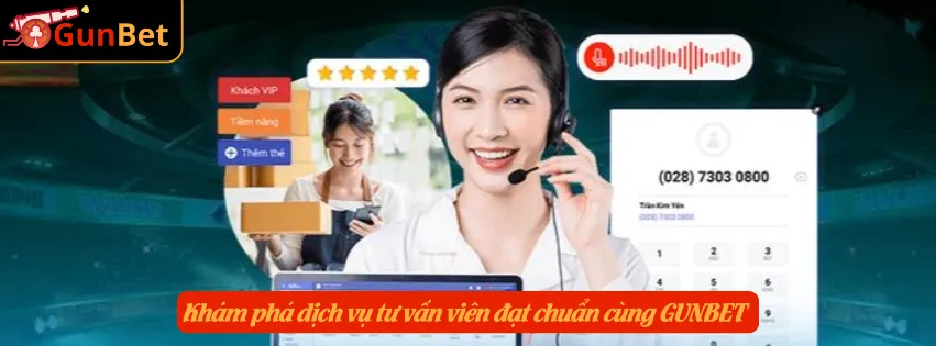 Ảnh minh hoạ: Khám phá dịch vụ tư vấn viên đạt chuẩn cùng GUNBET